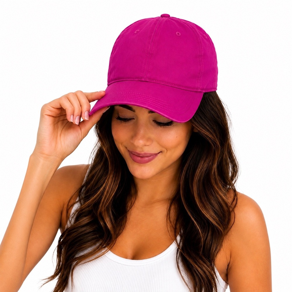 NWT Carhartt Force Canvas Script Graphic Baseball Cap Hat Magenta Agate OS - Picture 1 of 5